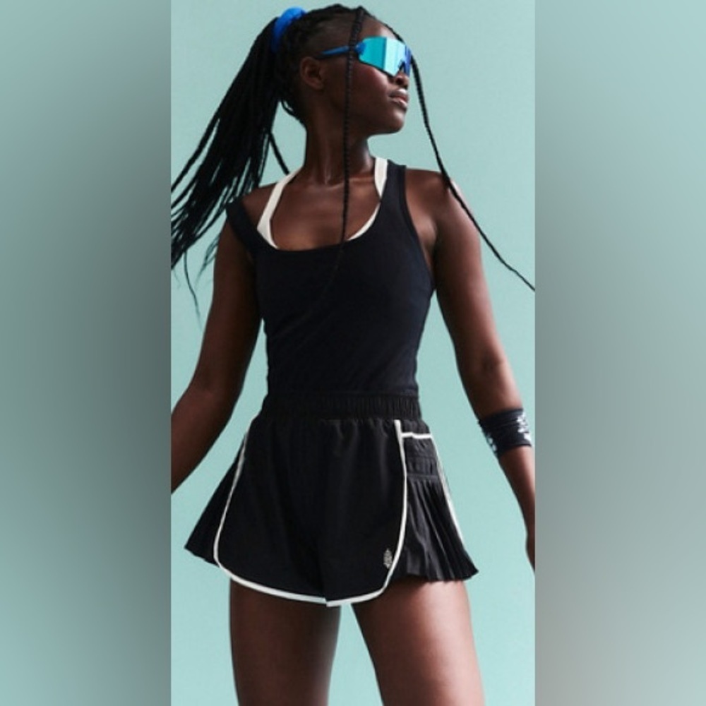 Free People Movement Easy Tiger Shortsie Romper Onesie NWOT